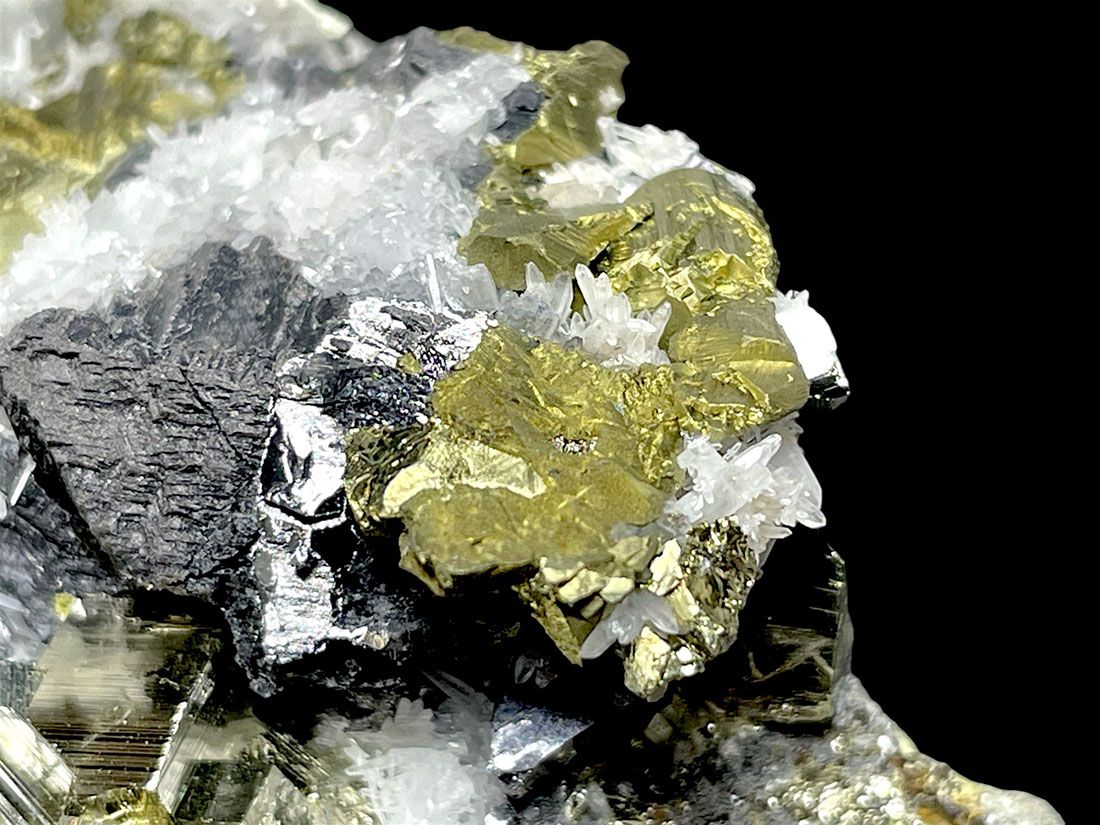 1950'sオールドストック！ 山形県 大泉鉱山産 パイライト 水晶