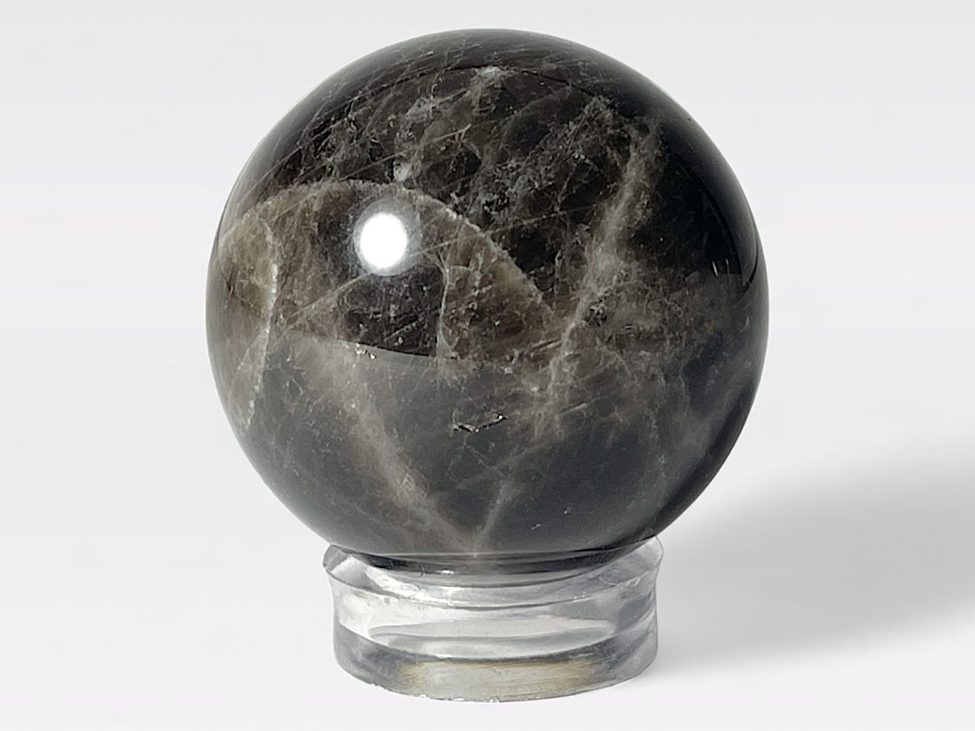 モリオン ( 黒水晶 ) 直径41mm 丸玉