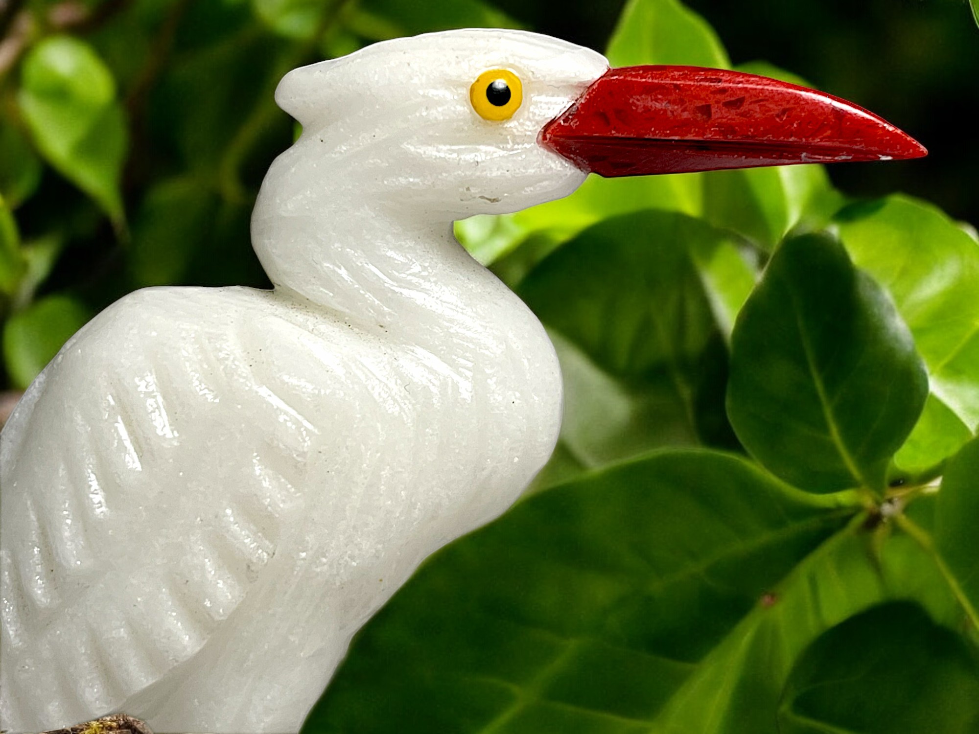 ペルー産 鳥 ミニ彫刻 ＆ パイライト