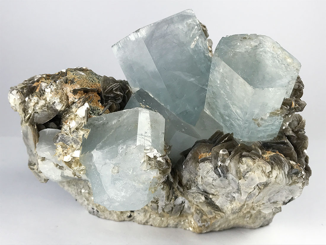 灰重石　白雲母　シェーライト　マスコバイト　鉱物標本　原石　天然石　ストーン
